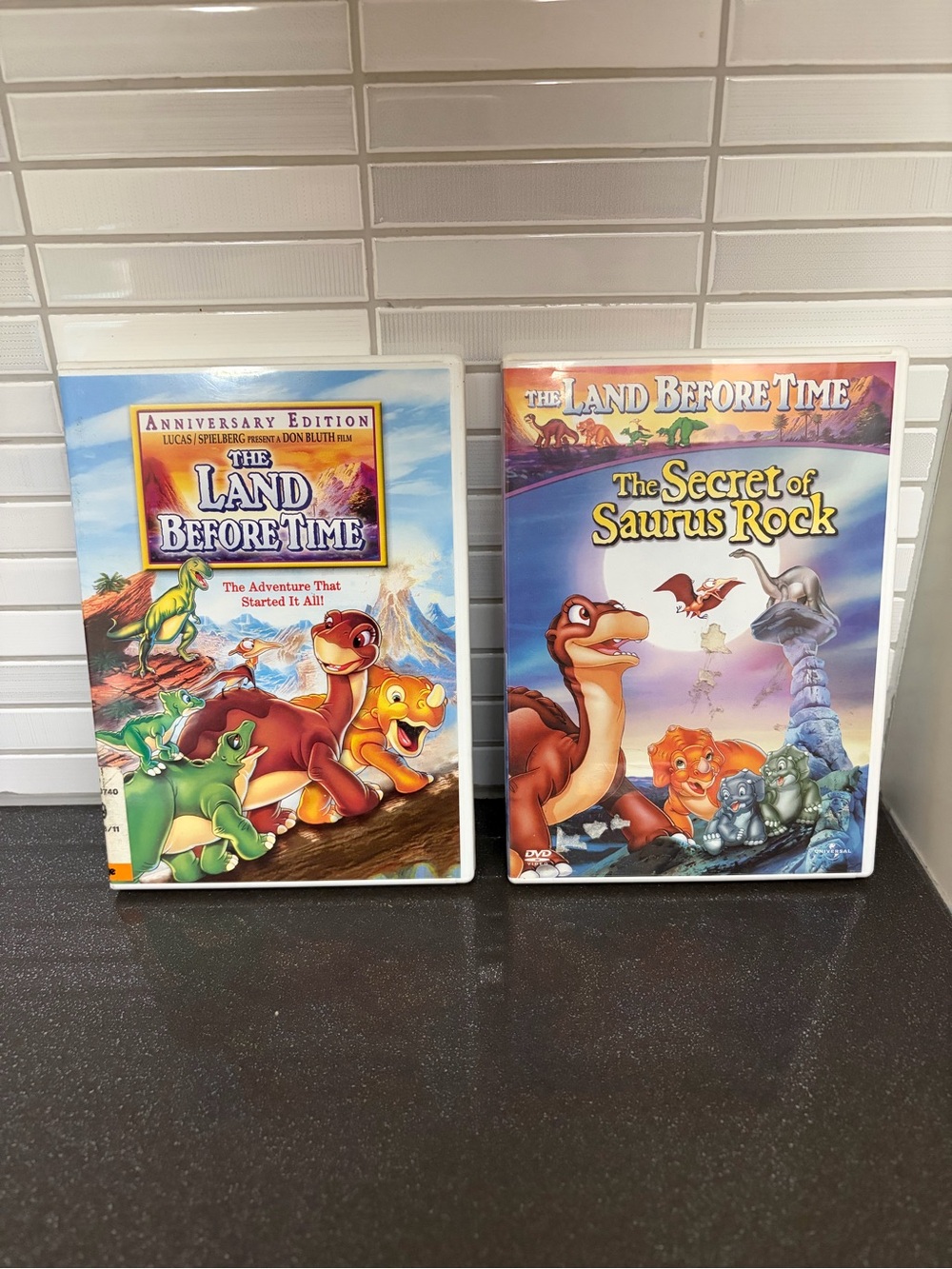 2 DVD The Land Before Time Lot